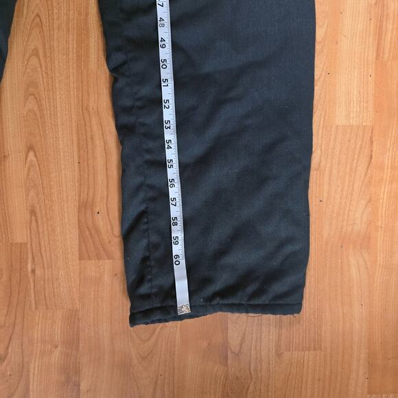 Vintage Sears Coveralls M Black Jumpsuit Industrial Uniform Workwear 80s - Picture 15 of 15